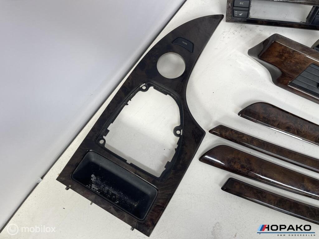 Interieurlijsten set BMW 5 serie E60 E61 hout / walnoot LCI, Auto-onderdelen, Gebruikt, Einsteinlaan 5 rijswijk, Bmw, Ophalen of Verzenden