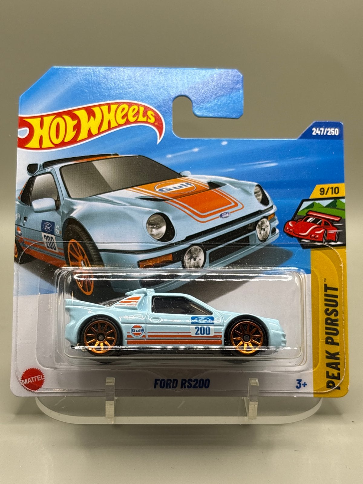 Hot Wheels 2025 Ford RS200 - Nieuw in verpakking, Auto, Nieuw, Ophalen of Verzenden, Mattel