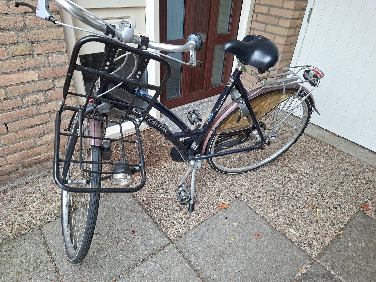 Gazelle damesfiets met voordrager en versnellingen, Fietsen en Brommers, Fietsen | Dames | Damesfietsen, Ophalen of Verzenden