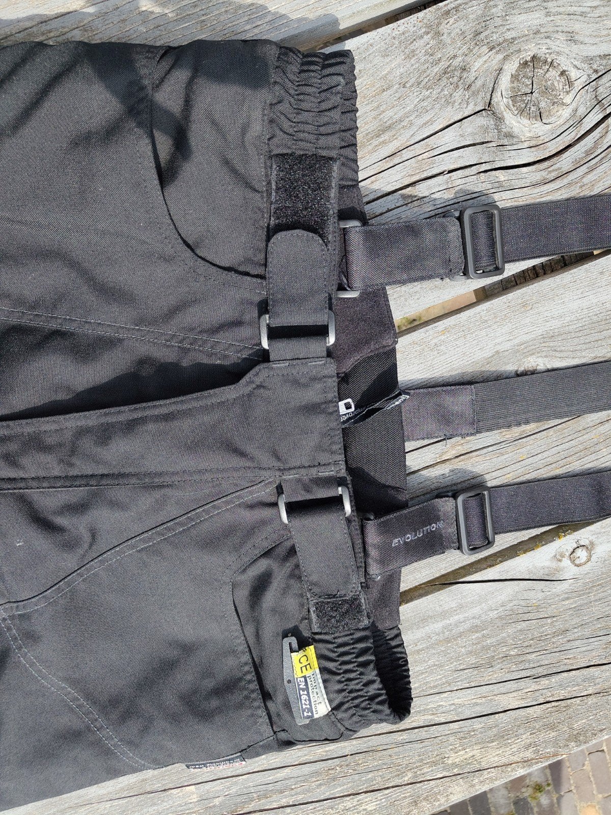 Evolution Motorbroek Textiel Heren Maat L met Bretels, Ophalen, Evolution, Heren, Broek | textiel