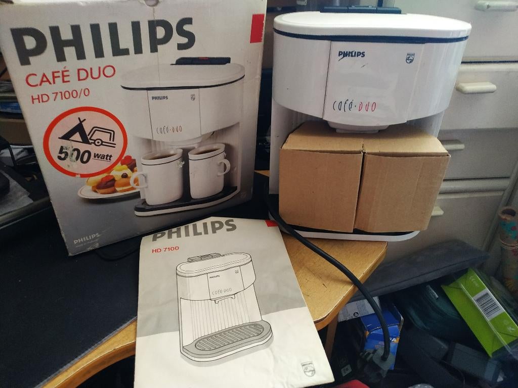 PHILIPS CAFÉ DUO HD 7100/0, Caravans en Kamperen, Kampeeraccessoires, Nieuw, Ophalen of Verzenden