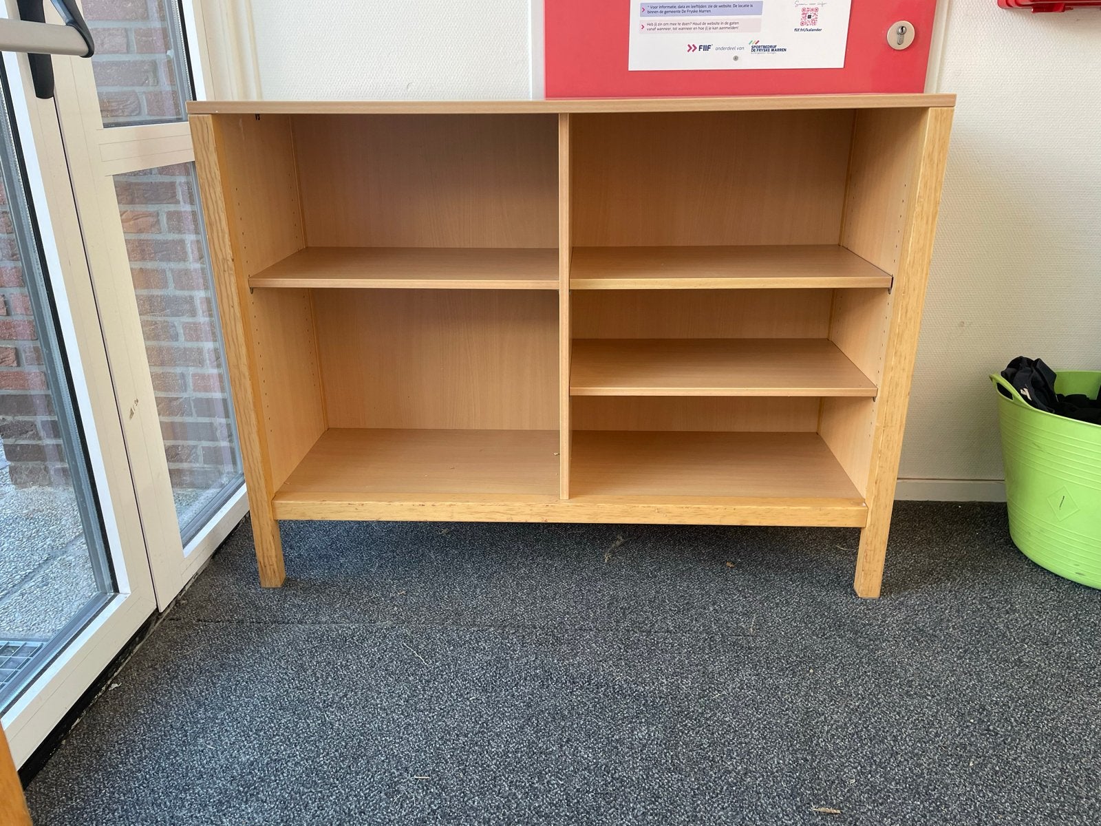 2x Schoolkast 120cm breed - Gratis af te halen in Joure, Ophalen, Met plank(en), Gebruikt, 100 tot 150 cm