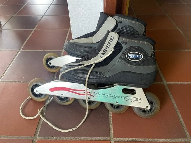 skeelers, Sport en Fitness, Skeelers, Gebruikt, Inline skates 5 wielen, Dames, Ophalen