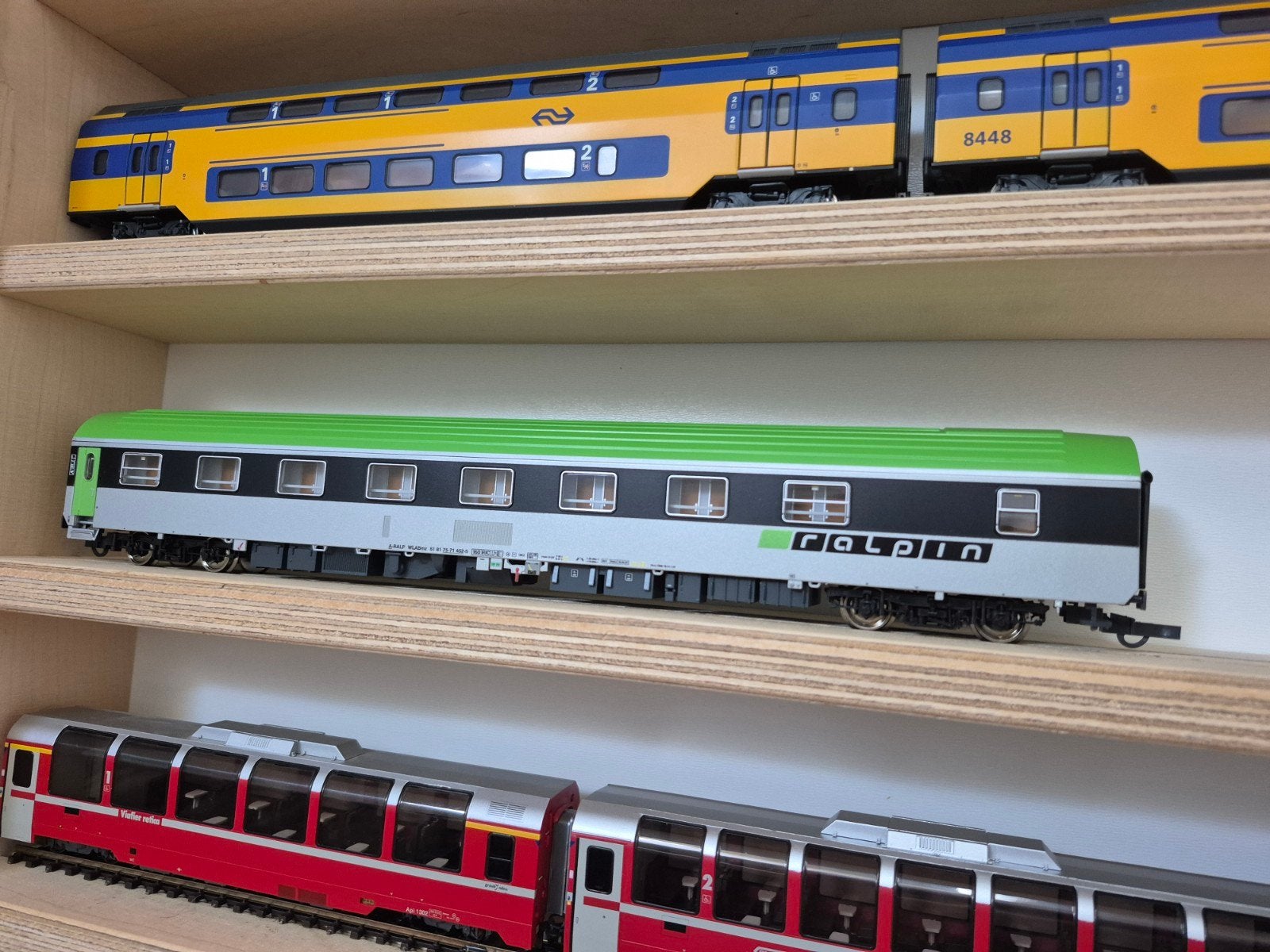 Roco 45001 Ralphin wagon - Zo goed als nieuw Zwitserland, Gelijkstroom, Wagon, Ophalen of Verzenden, Zo goed als nieuw