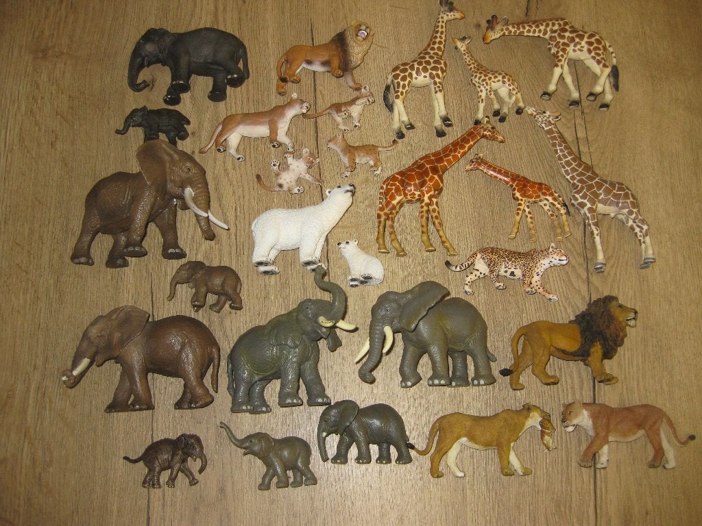 schleich dieren, Ophalen of Verzenden, Zo goed als nieuw, Wild dier, Beeldje of Figuurtje