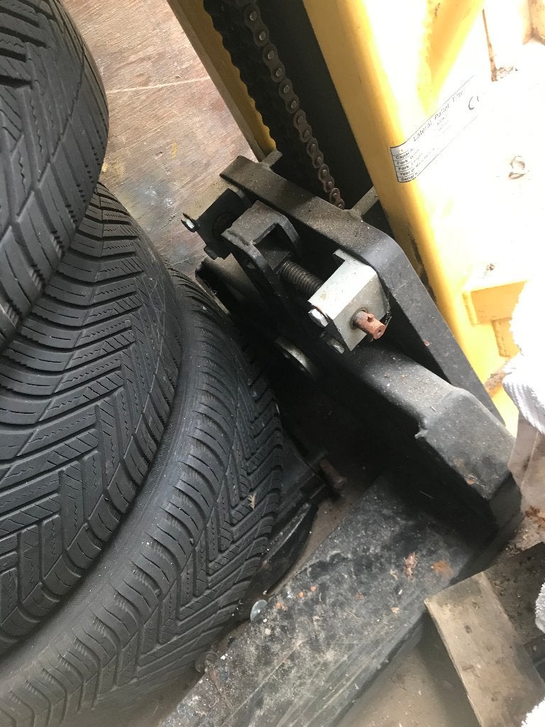 Pompwagen Stapelaar voor Europallets, Doe-het-zelf en Verbouw, 100 liter of meer, Ophalen of Verzenden, Gebruikt, Transportkar