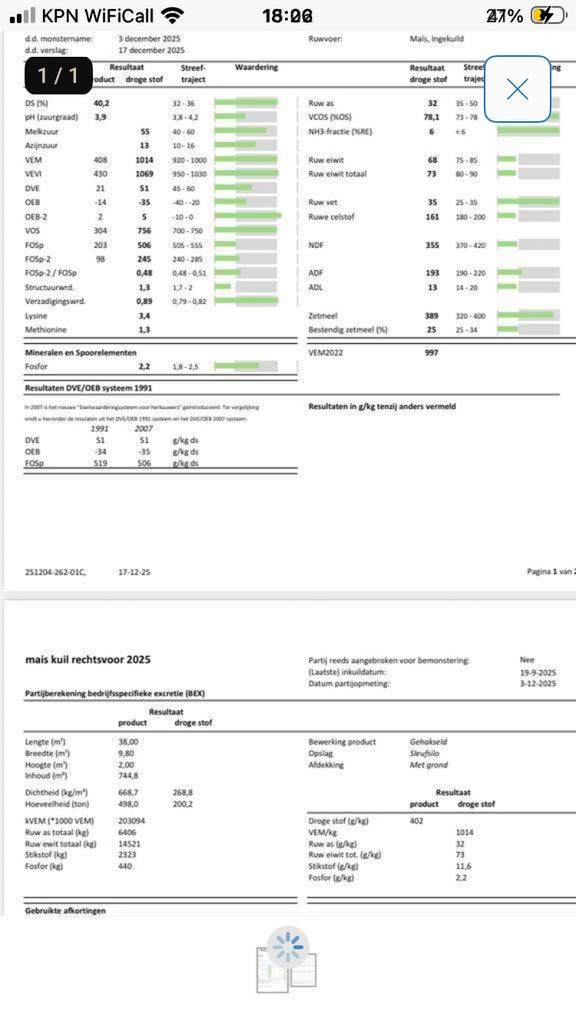 Snijmaïs van uitstekende kwaliteit - Analyse beschikbaar, Ophalen