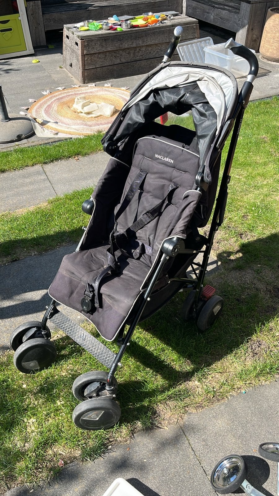 Maclaren buggy techo XT met zonnekap& verstelbare rugleuning, Kinderen en Baby's, Buggy's, Ophalen, Gebruikt, Maclaren, Verstelbare rugleuning