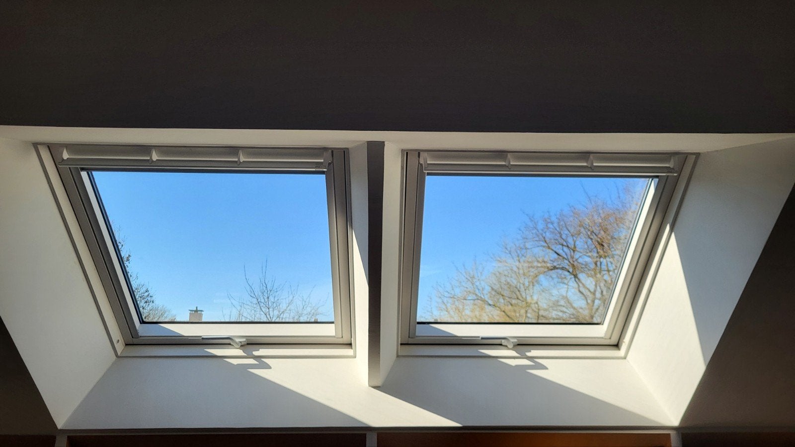 Dubbele Velux GPL PK04 uitzertuimelvenster/dakraam, Ophalen, Gebruikt, 80 tot 120 cm, 80 tot 120 cm