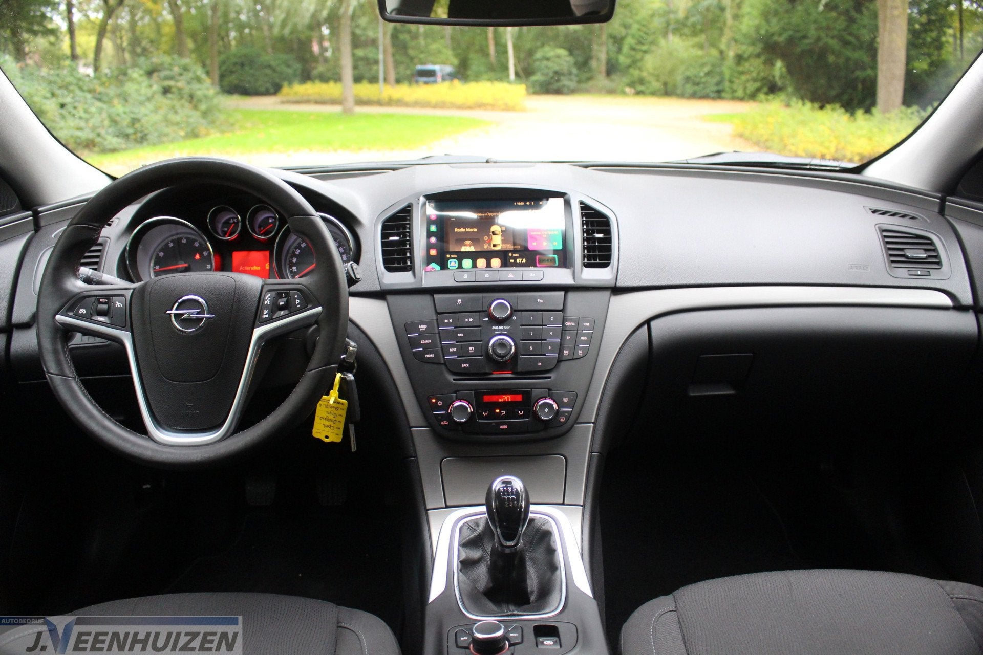 Opel Insignia 1.8 Business Bj '10 Keurige auto Nieuwe APK A/, Euro 5, Stof, Gebruikt, Zwart