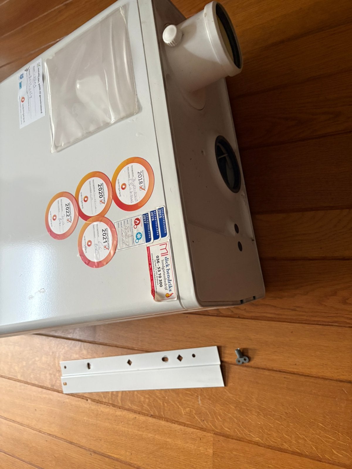 Intergas Kombi Kompact HReco36, Ophalen, 30 tot 80 cm, Cv-ketel of Combi-ketel, Minder dan 60 cm