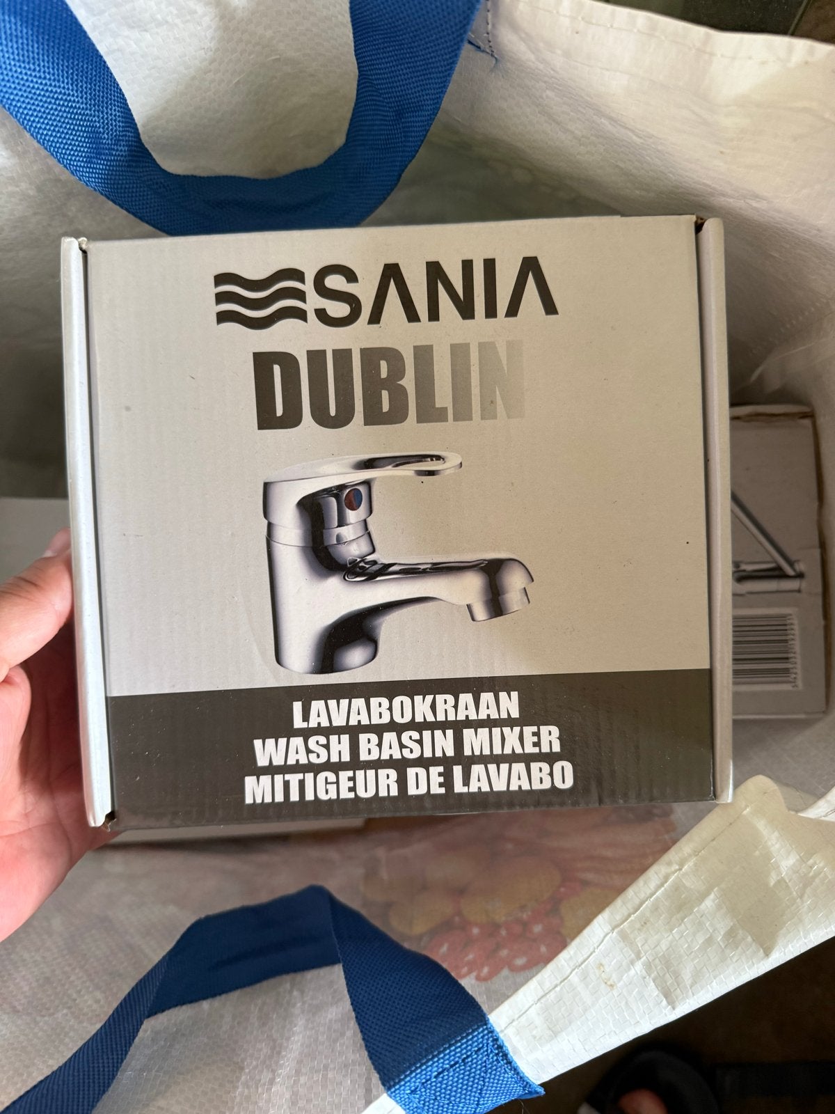 Sania Dublin Lavabokraan - Nieuw in doos, Ophalen of Verzenden, Nieuw, Chroom, Kraan