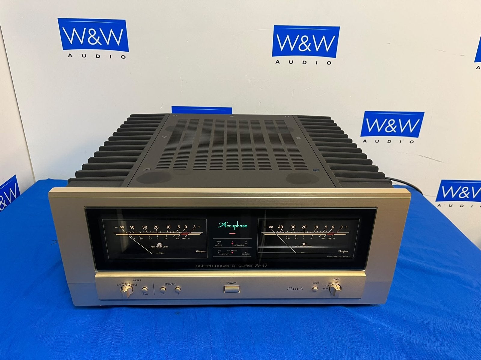 Accuphase A-47 Pure Class A Stereo Eindversterker, Overige merken, Gebruikt, ., Ophalen of Verzenden