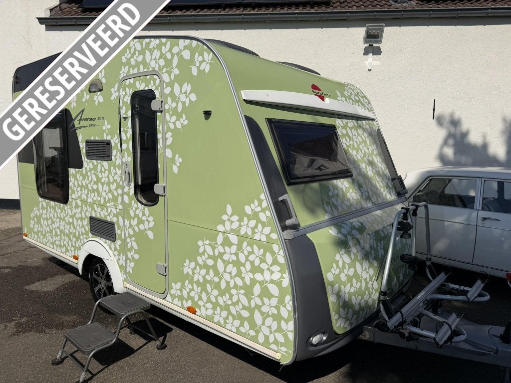 Bürstner Averso Plus 410 TS - Mover - Voortent, Rondzit, Tot en met 2, Bürstner, 4 tot 5 meter