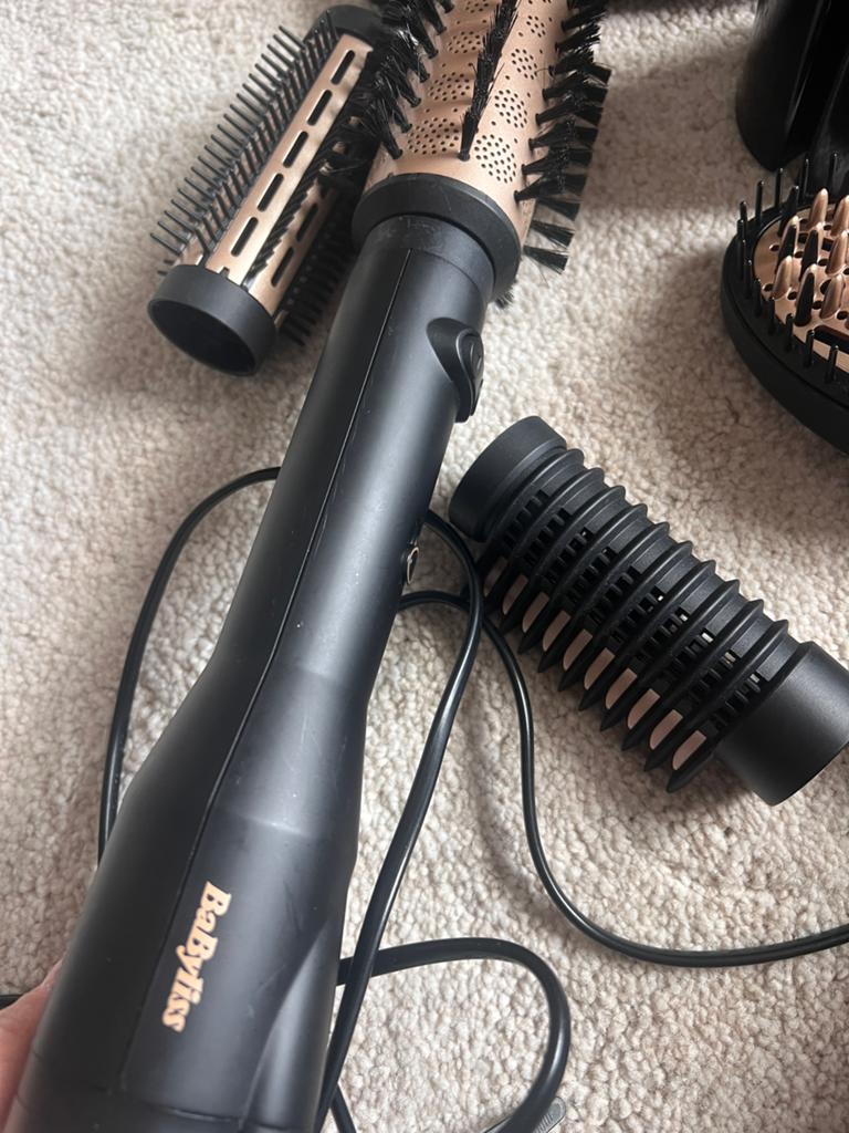 BaByliss Warme Luchtborstel Set - goede staat, Ophalen, Zo goed als nieuw, Haarverzorging