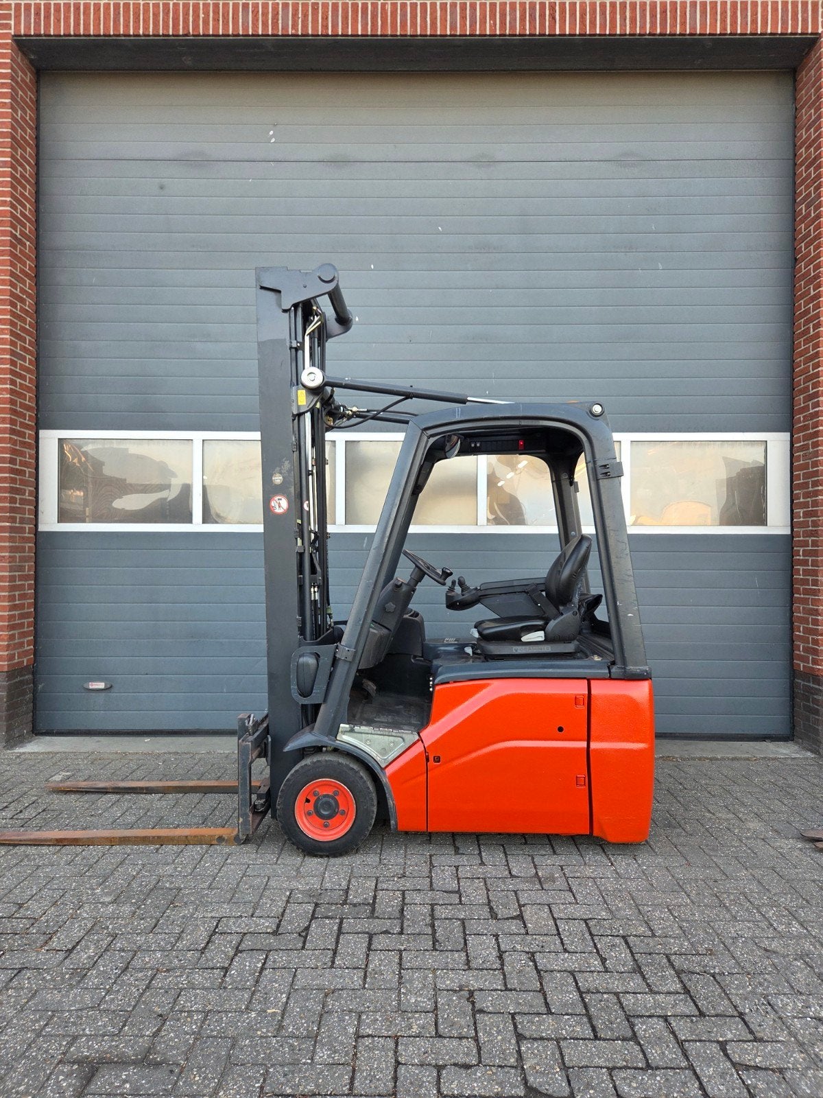 Heftruck Linde E14 Duplex Sideshift Freelift 2100 uur!, Linde, Heftruck, Ophalen of Verzenden, 1000 tot 2000 kg