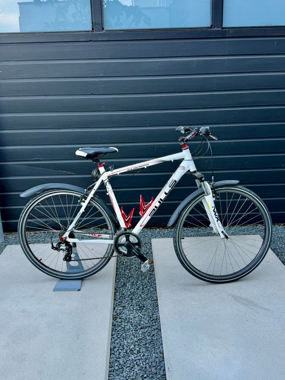 Zeer nette Crosshybride (Alu, 58cm/28") met voorvering & SPD, Fietsen en Brommers, 57 cm of meer, Ophalen, Gebruikt, Overige merken