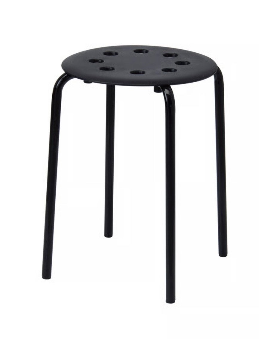 Table & 2 Stools Set – Excellent Condition, Ophalen, Gebruikt, Overige materialen