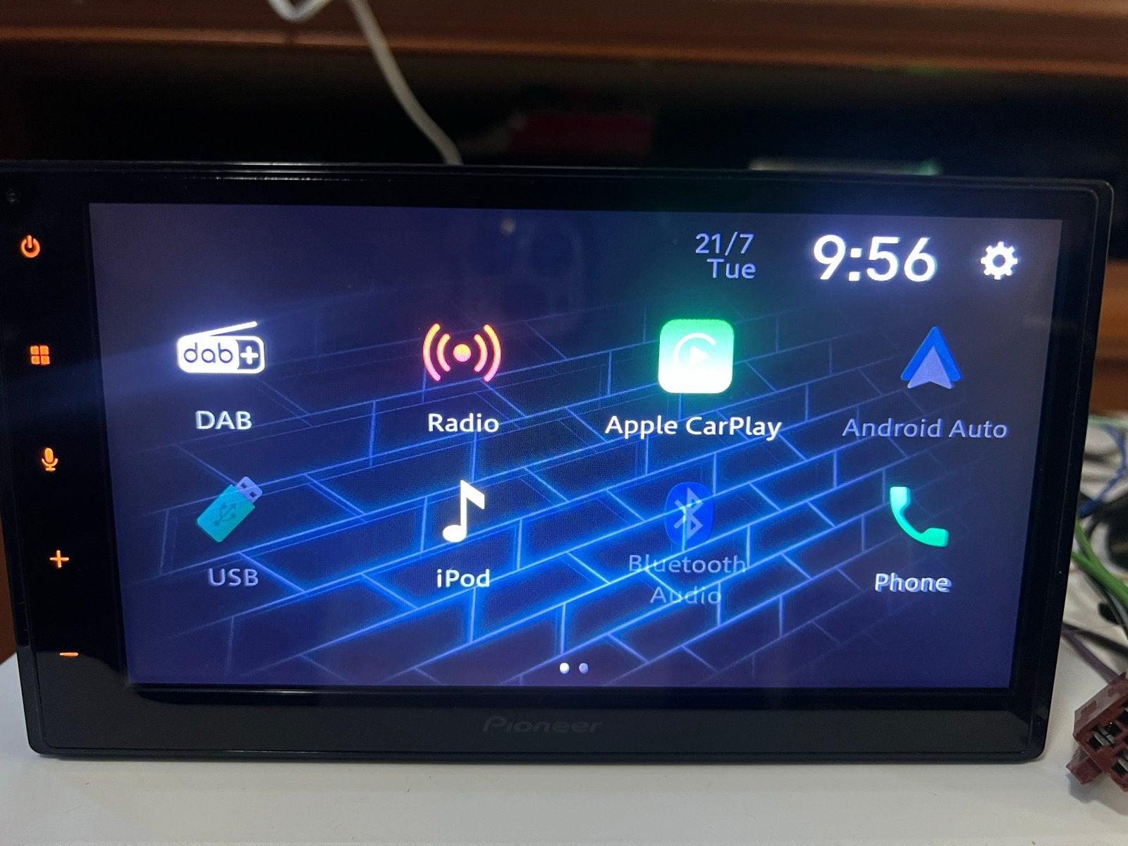 Pioneer SPH-160DAB Autoradio met Apple CarPlay/Android Auto, Ophalen of Verzenden, Zo goed als nieuw