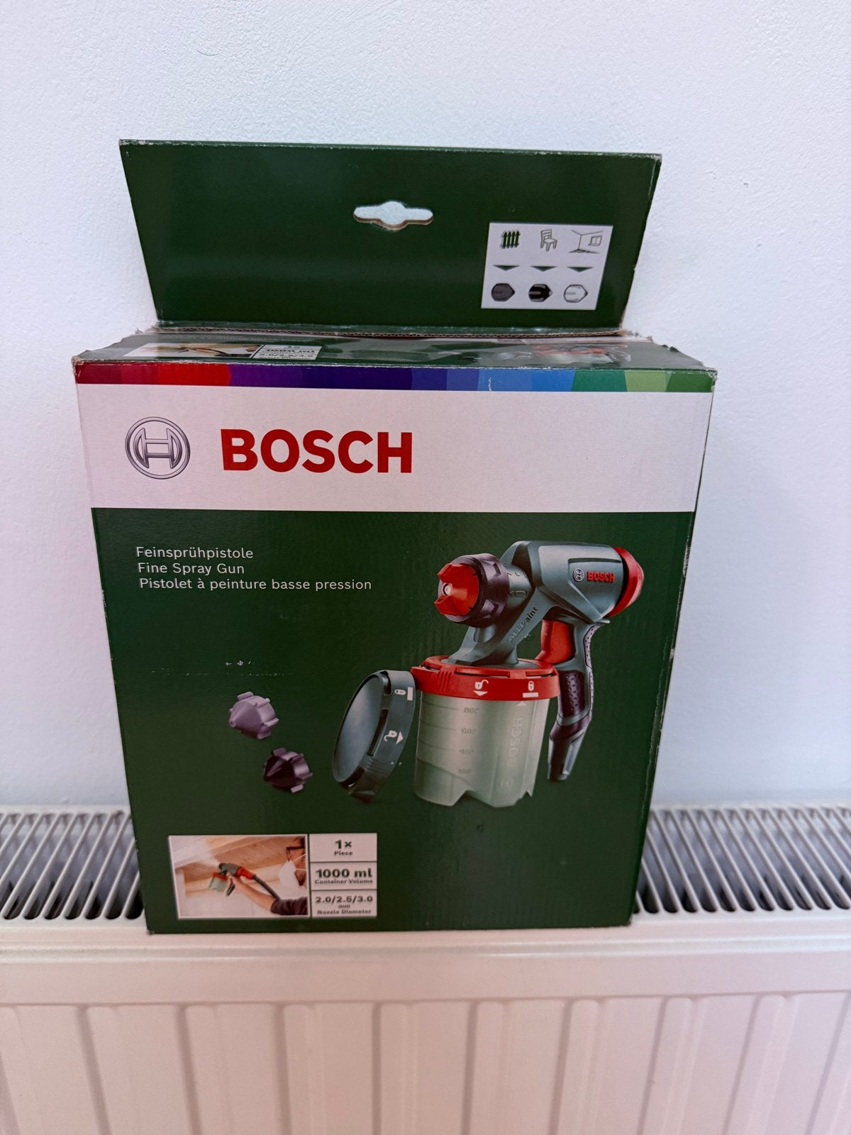 BOSCH AdvancedSpray 18V-500 accu-verfspuitpistool, Doe-het-zelf en Verbouw, Ophalen of Verzenden, Nieuw, Verfspuit of Verfpomp