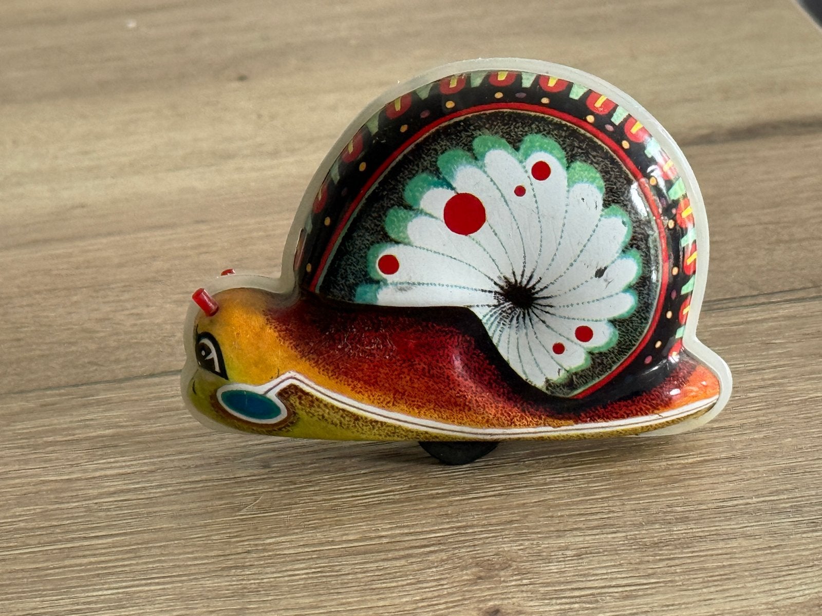 Vintage Blikken Opwindbare Slak - Kinderspeelgoed, Ophalen of Verzenden