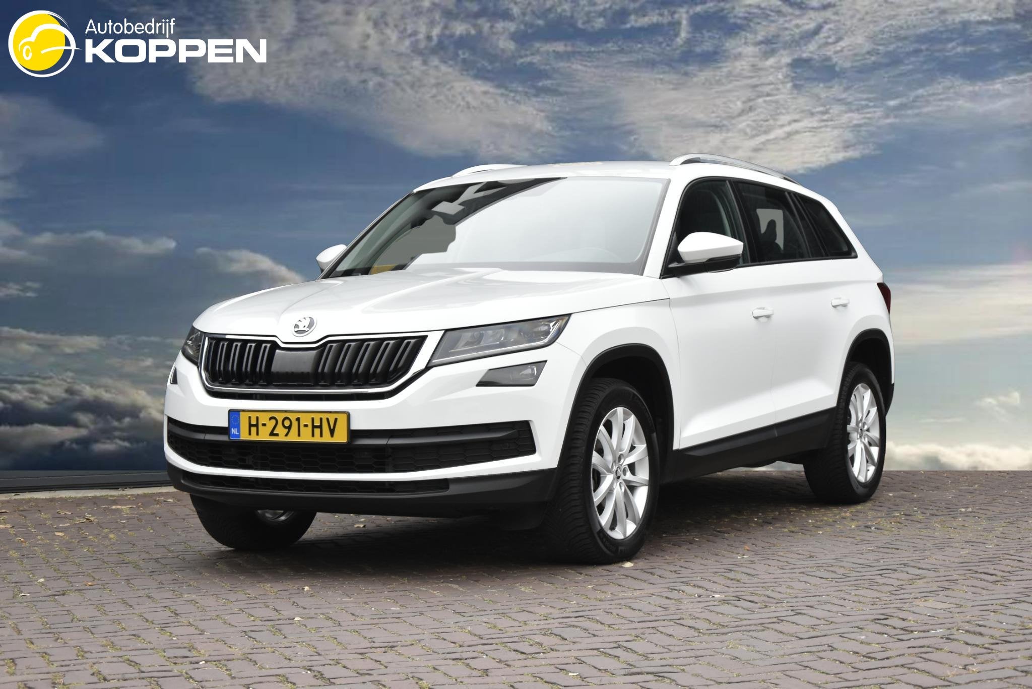 Skoda Kodiaq 1.5 TSI Limited Business Edition, Auto's, 12 maanden, 4 cilinders, Wit, Origineel Nederlands