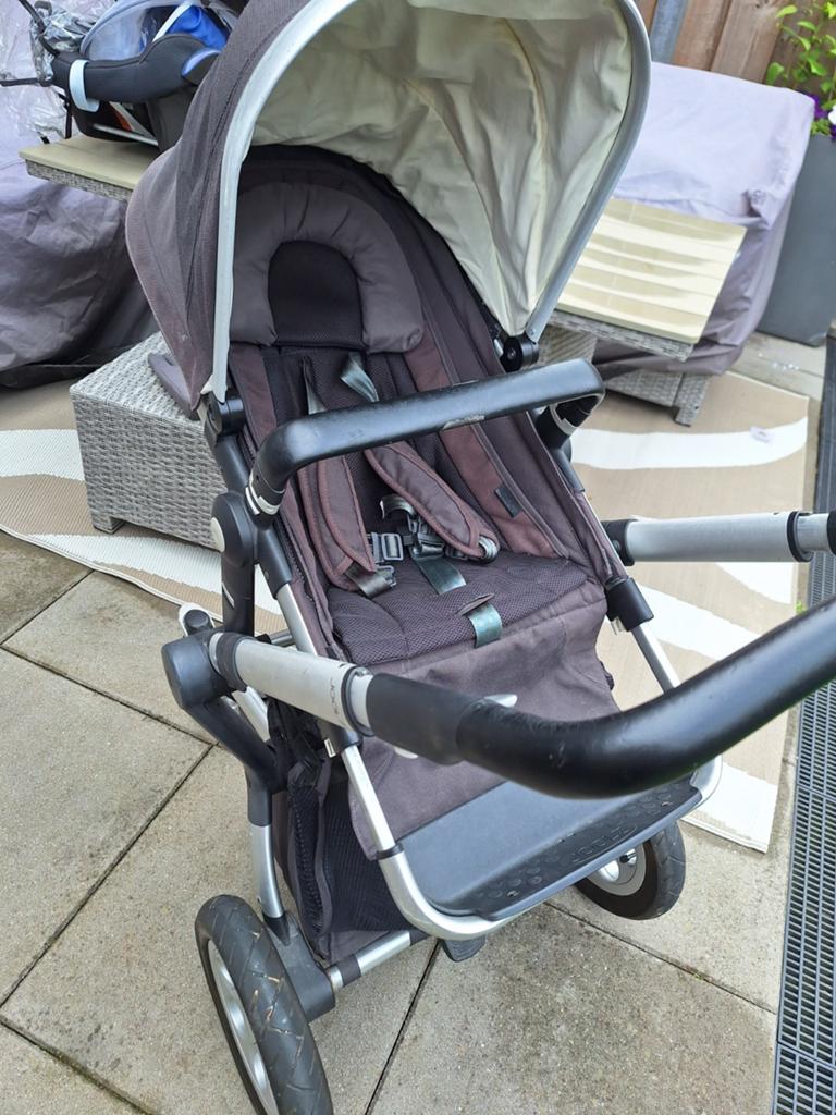Nette complete kinderwagen van Joolz, Gebruikt, Verstelbare duwstang, Ophalen, Kinderwagen