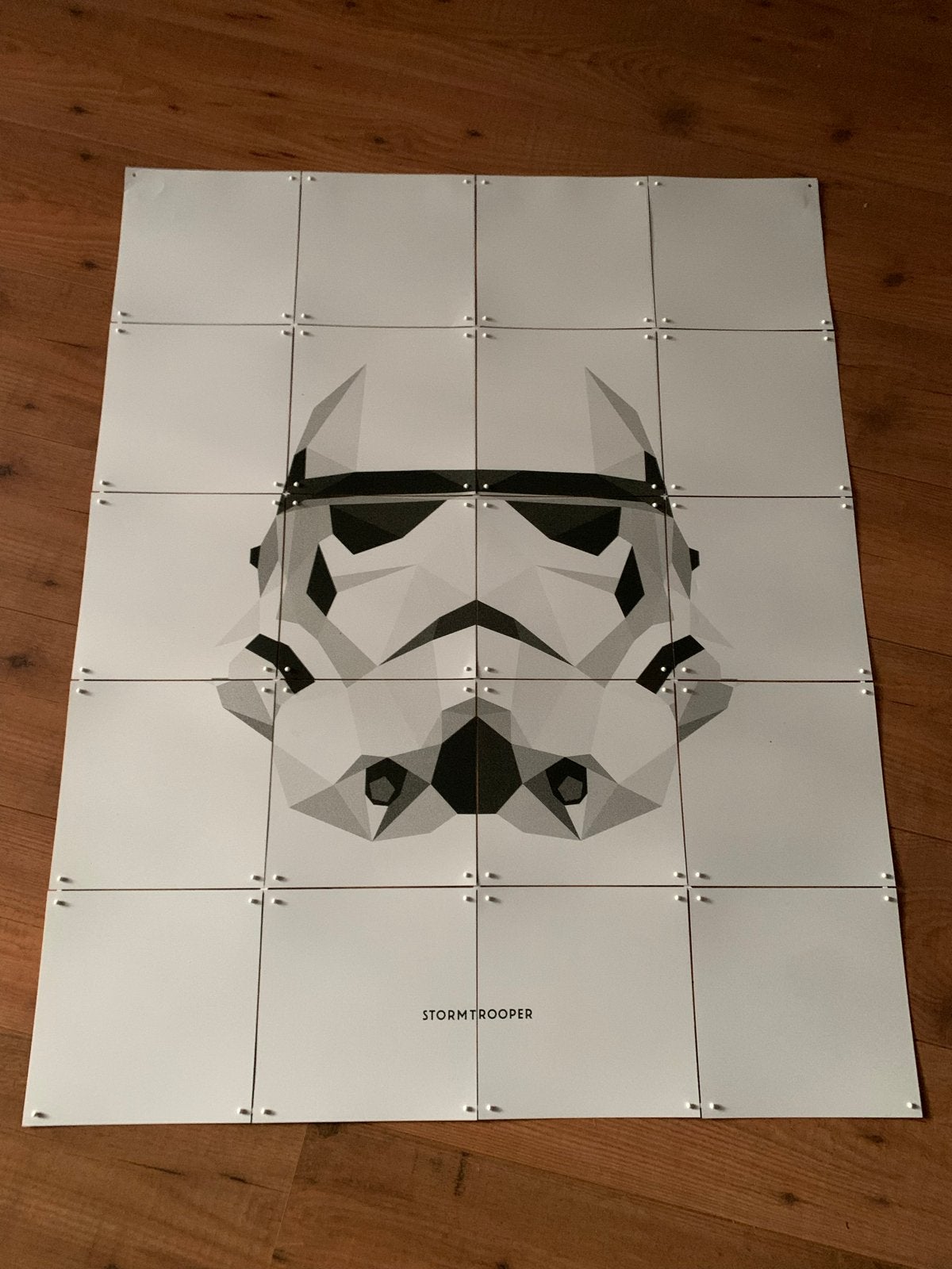 Ixxi Star Wars Stormtrooper wanddecoratie, compleet, Ophalen of Verzenden, Zo goed als nieuw, Wandbord of Wandpaneel, Kunststof
