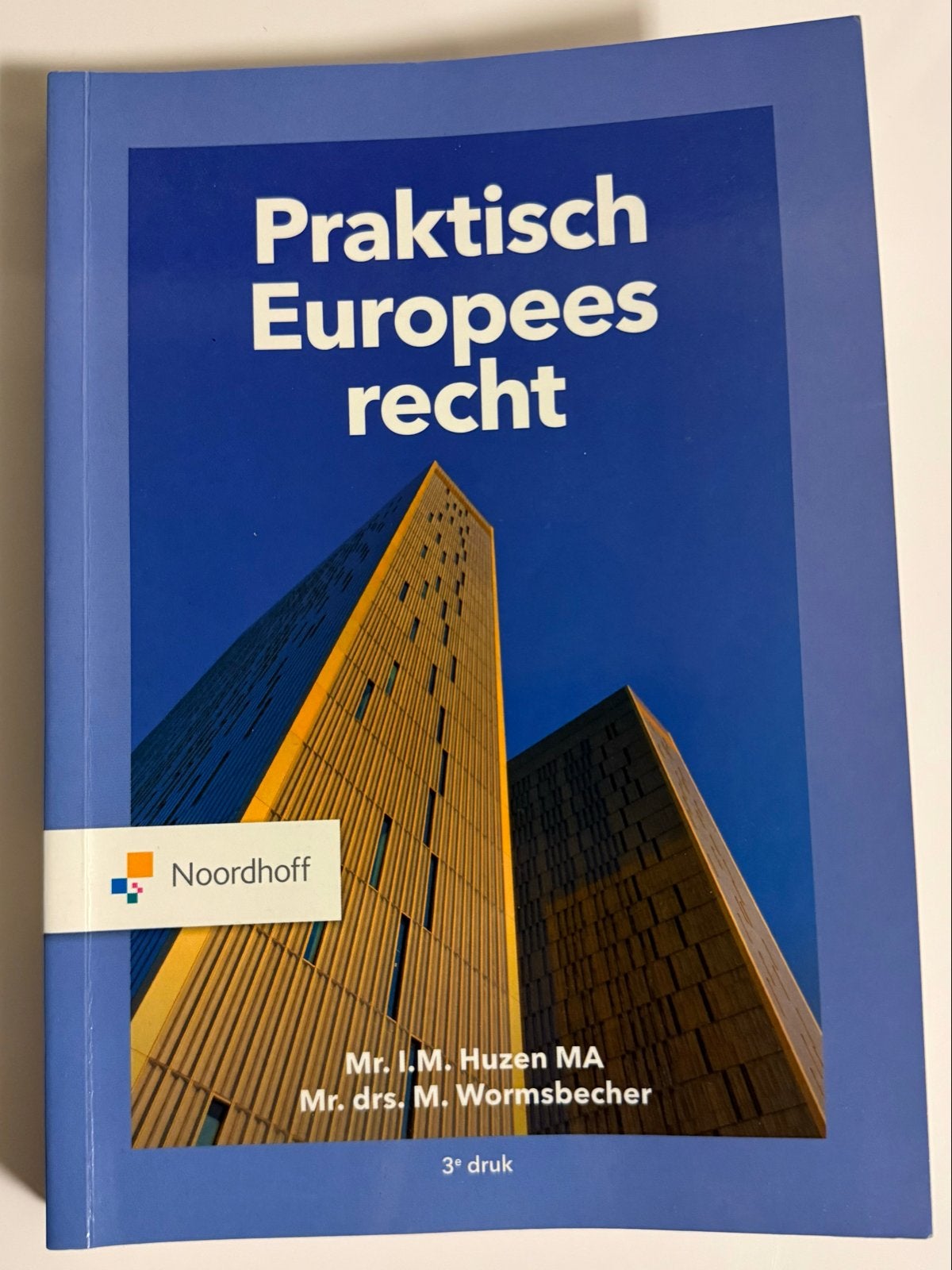 Praktisch Europees recht, Verzenden, Gelezen, HBO