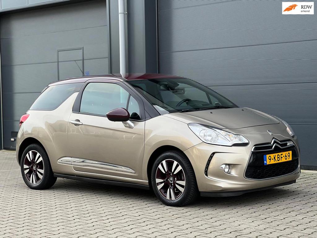 Citroen DS3 1.6 VTI So Chic| Automaat| Airco| Lmv, Euro 5, Stof, Gebruikt, 4 cilinders