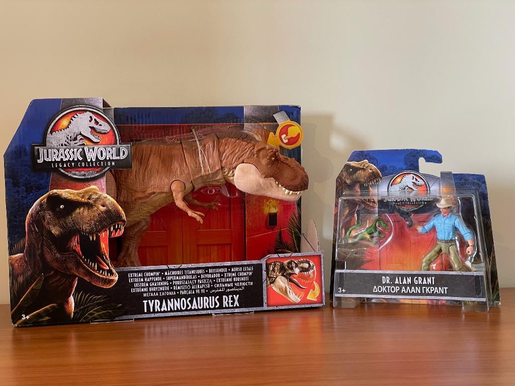 Jurassic Park Dr. Alan Grant + T-Rex (The Legacy Collection), Ophalen of Verzenden, Nieuw