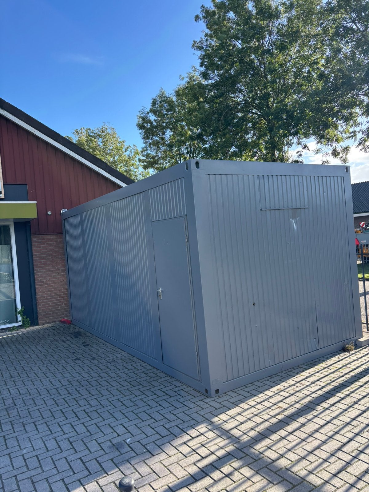 Te koop nette kantoor- schaftunit, Ophalen of Verzenden, Zo goed als nieuw, Metaal, Containerberging