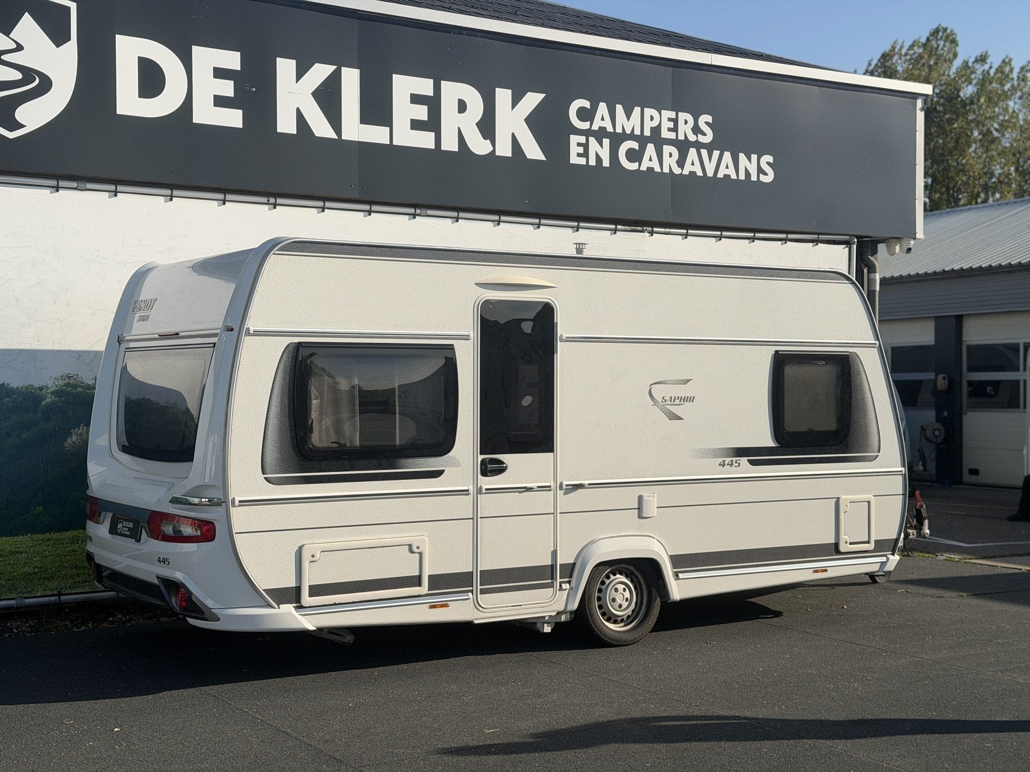 Fendt SAPHIR 445 SF (bj 2019), Bedrijf, Info@deklerkcaravans.nl, Fendt, Klerk Caravans, de
