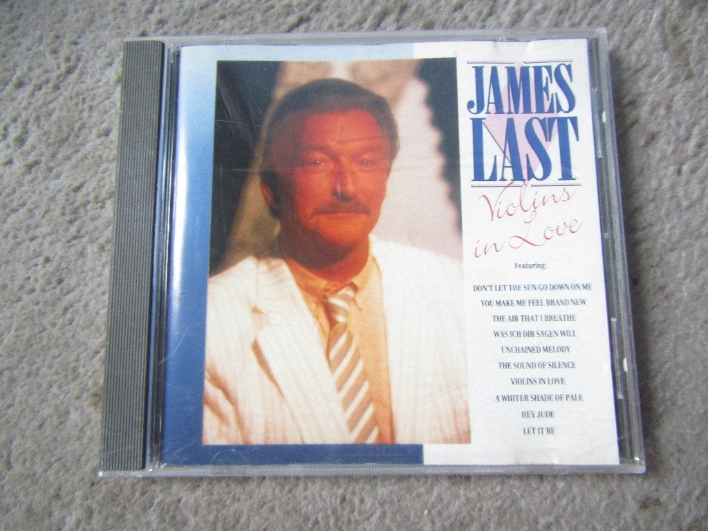 CD: James Last - Violins in love, Ophalen of Verzenden, Gebruikt, Album