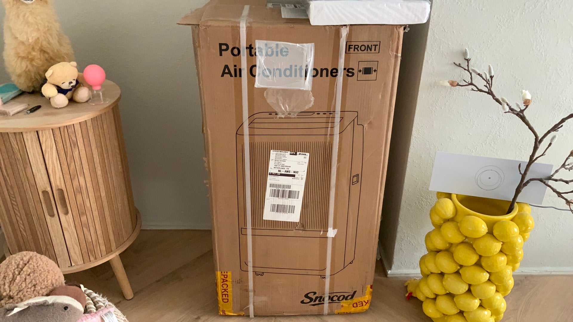 PORTABLE AIR CONDITIONER, Ophalen, Nieuw, Toebehoren