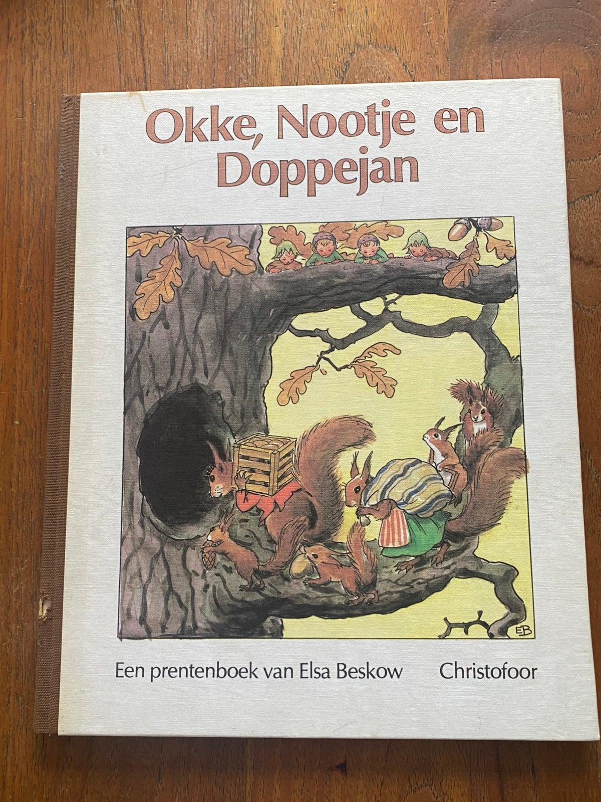 Okke, Nootje en Doppejan - Elsa Beskow, Christofoor 1983, Boeken, Prentenboeken en Plaatjesalbums, Gelezen, Prentenboek, Ophalen of Verzenden