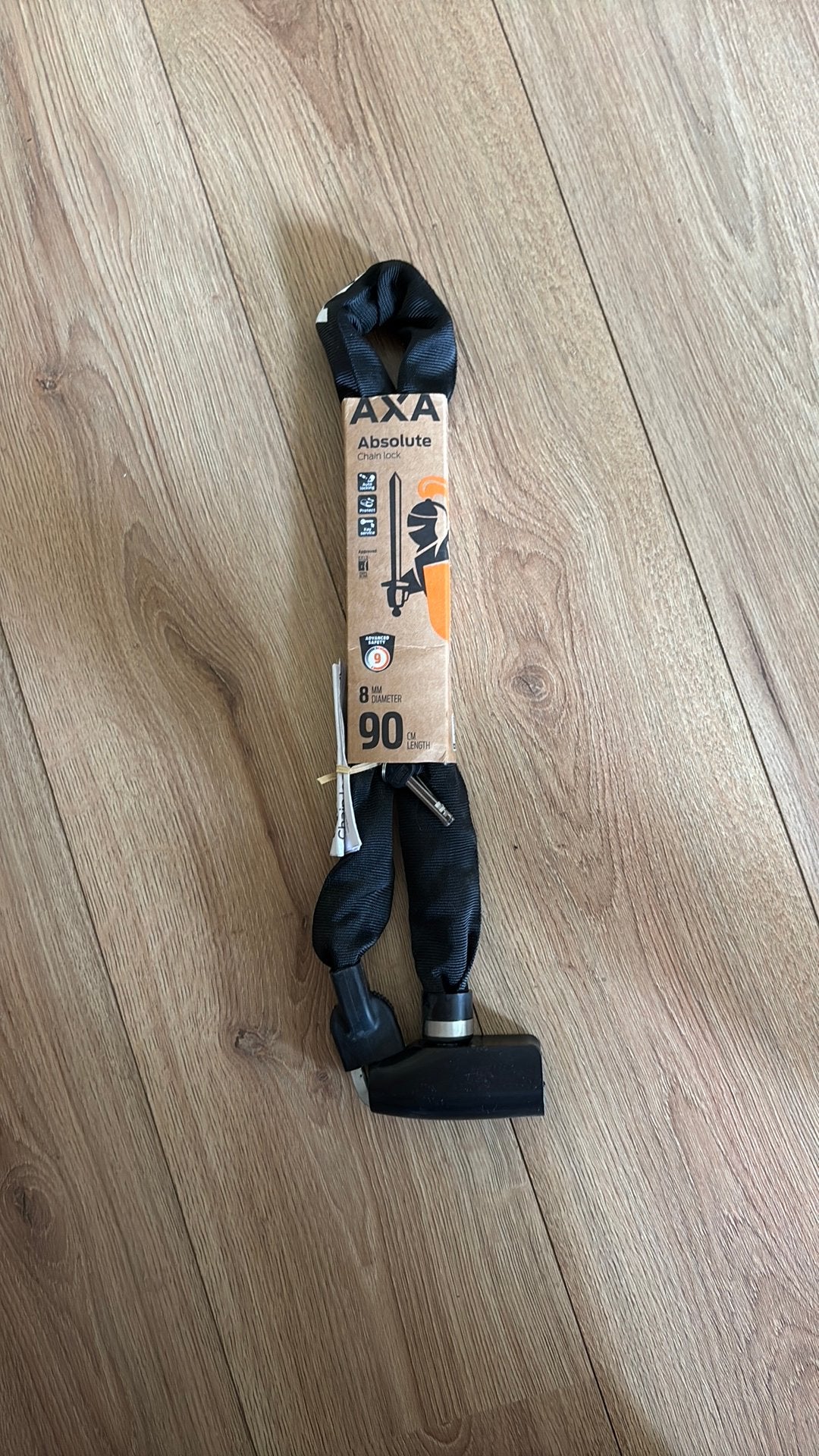 AXA Absolute Kettingslot 8-90 - Nieuw, Ophalen of Verzenden, Nieuw, Kettingslot