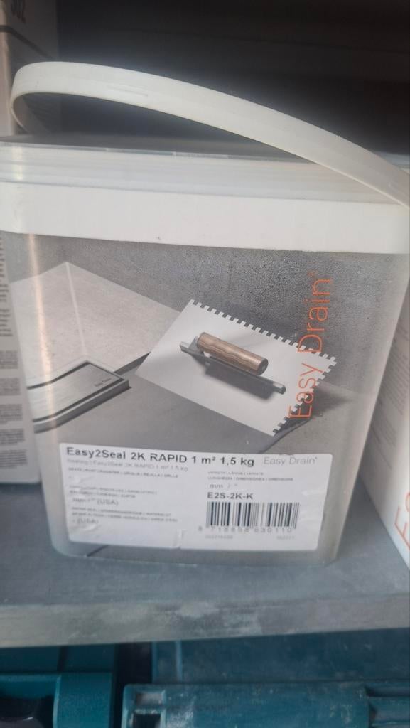 3x Easy2Seal 2K RAPID 1 m² 1,5 kg Afdichtingspasta, Doe-het-zelf en Verbouw, Verf, Beits en Lak, Nieuw, Wit, Ophalen