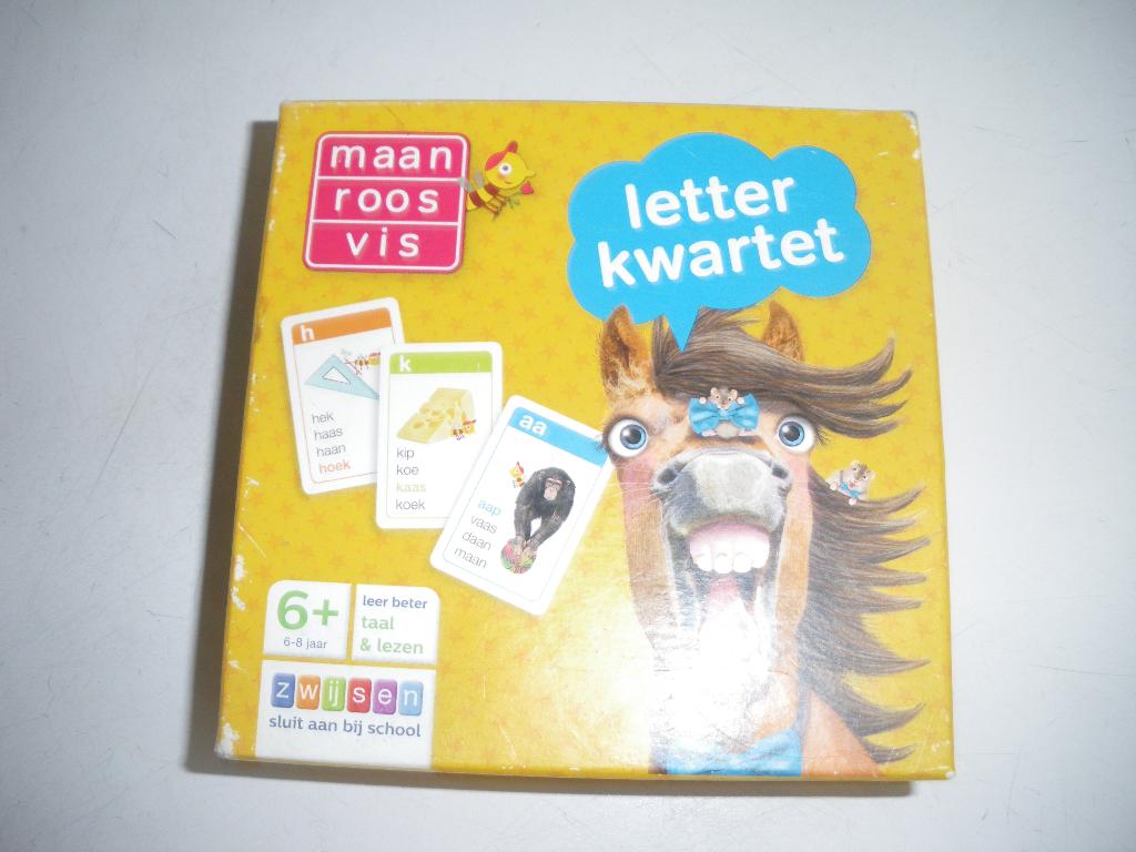 kwartet, Kinderen en Baby's, Speelgoed | Educatief en Creatief, Ophalen of Verzenden, Gebruikt