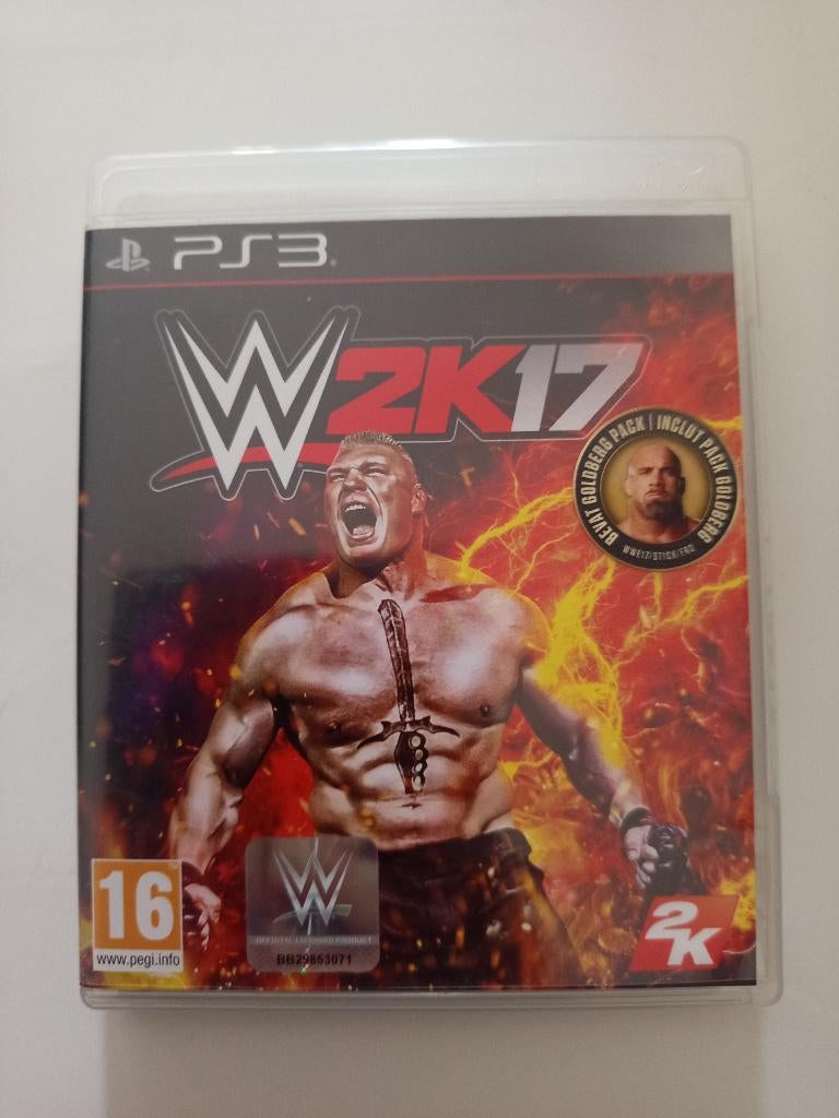 WWE 2k17 ps3, Spelcomputers en Games, Games | Sony PlayStation 3, Vechten, Verzenden, Zo goed als nieuw, 3 spelers of meer
