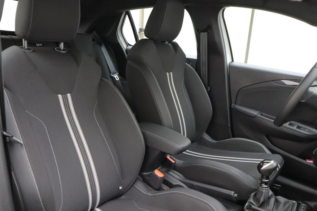 Opel Corsa 1.2 Turbo 100pk GS | Navigatie via Carplay | Came, Auto's, Stof, Gebruikt, Wit, 102 pk