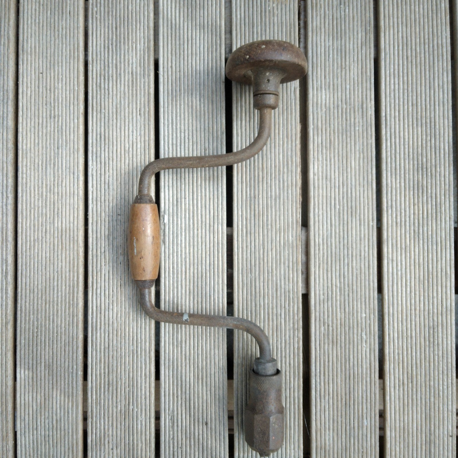 Antieke handboor - zwengelboor, Ophalen of Verzenden