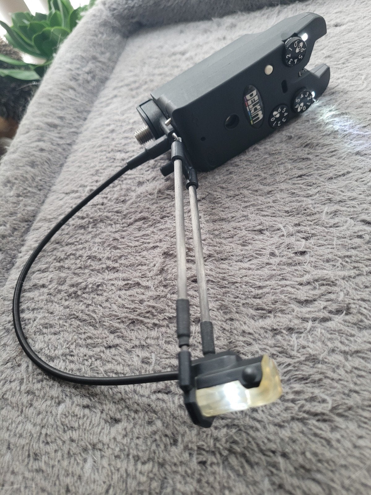 Delkim txi plus wit incl d lock nitelite pro +duocarp  arm, Watersport en Boten, Ophalen of Verzenden, Zo goed als nieuw, Overige typen