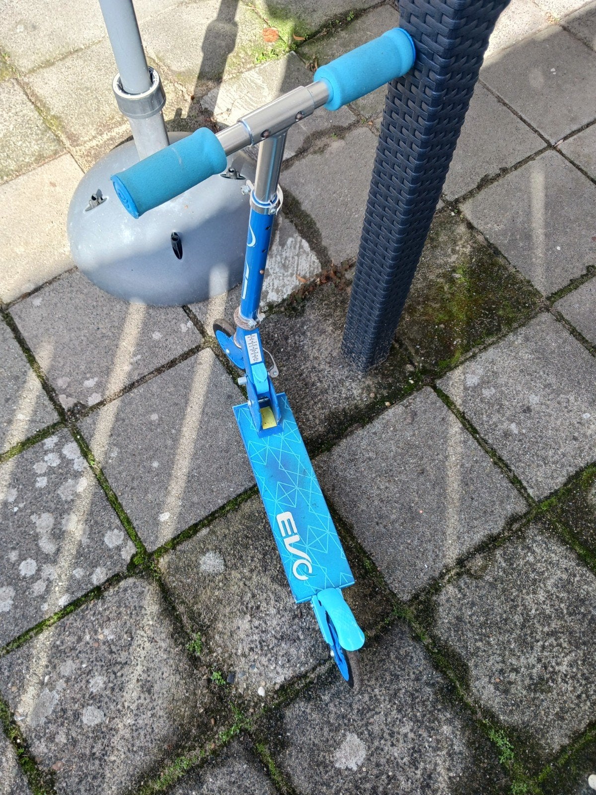Blauwe EVO step voor kinderen, Ophalen of Verzenden, Gebruikt, Gewone step, EVO