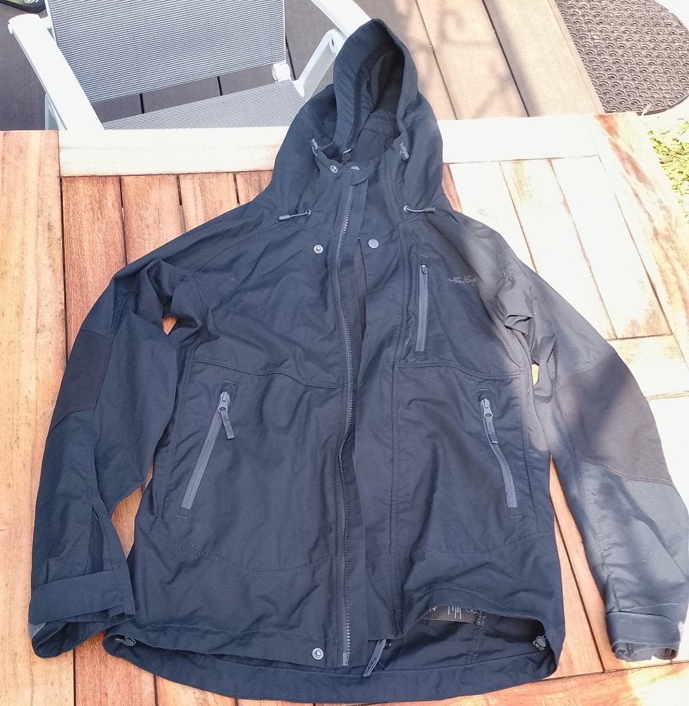 Lundhags Makke MS jas, Zwart, Lundhags, Wandelen of Outdoor, Ophalen of Verzenden