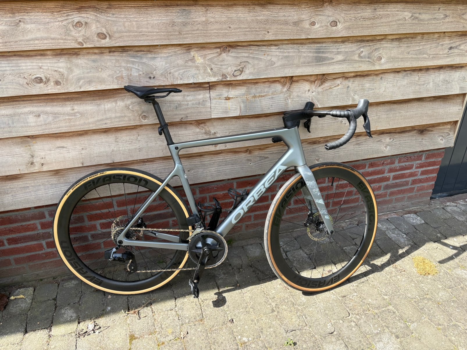 Orbea Orca – maat 57 – SRAM Rival AXS – Quarq powermeter, Fietsen en Brommers, 28 inch, Carbon, Heren, Zo goed als nieuw