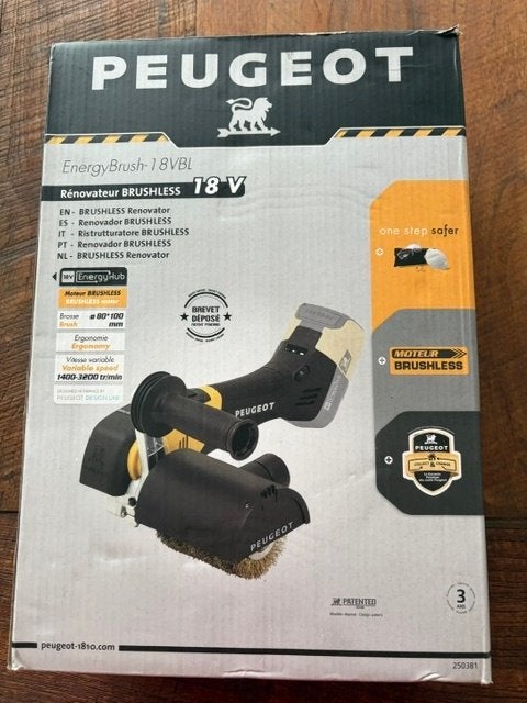 PEUGEOT ACCU GEREEDSCHAPSET INCL. KOFFERS