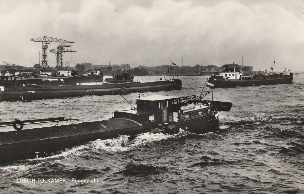 Lobith, Ophalen of Verzenden, 1940 tot 1960, Gelopen, Gelderland