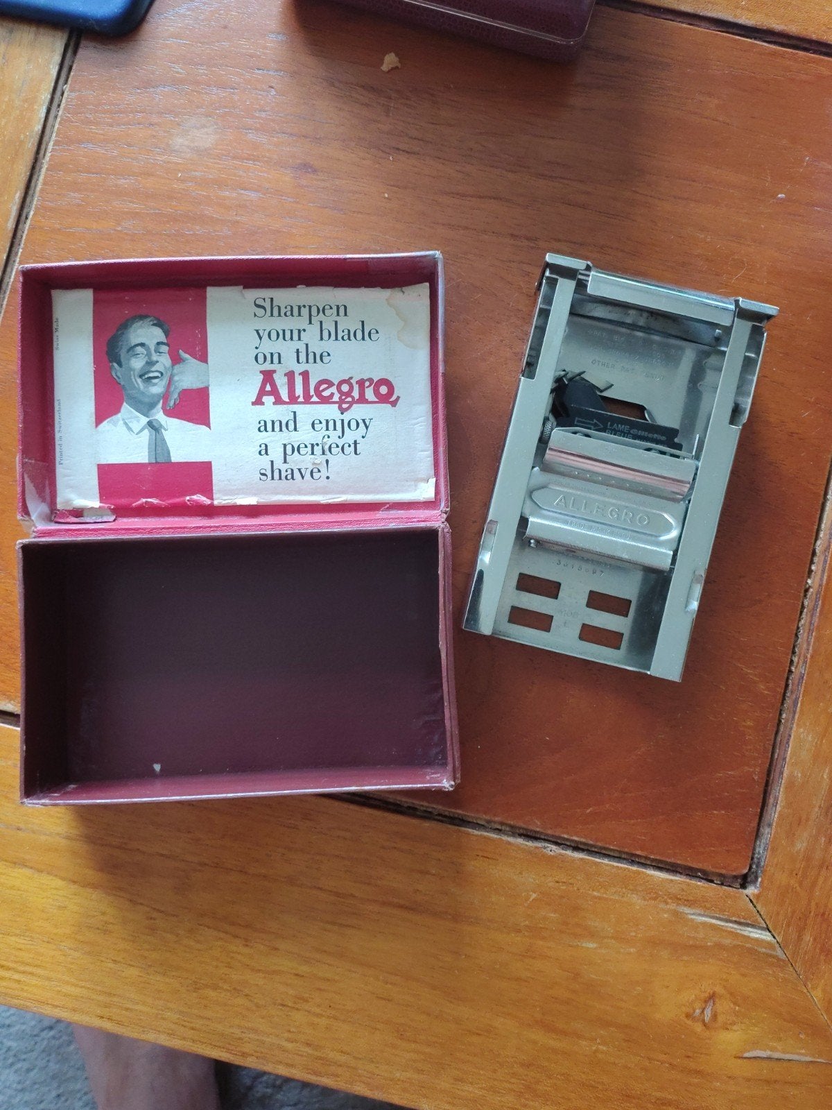 Vintage Allegro Scheermes Slijper in Doos, Ophalen of Verzenden