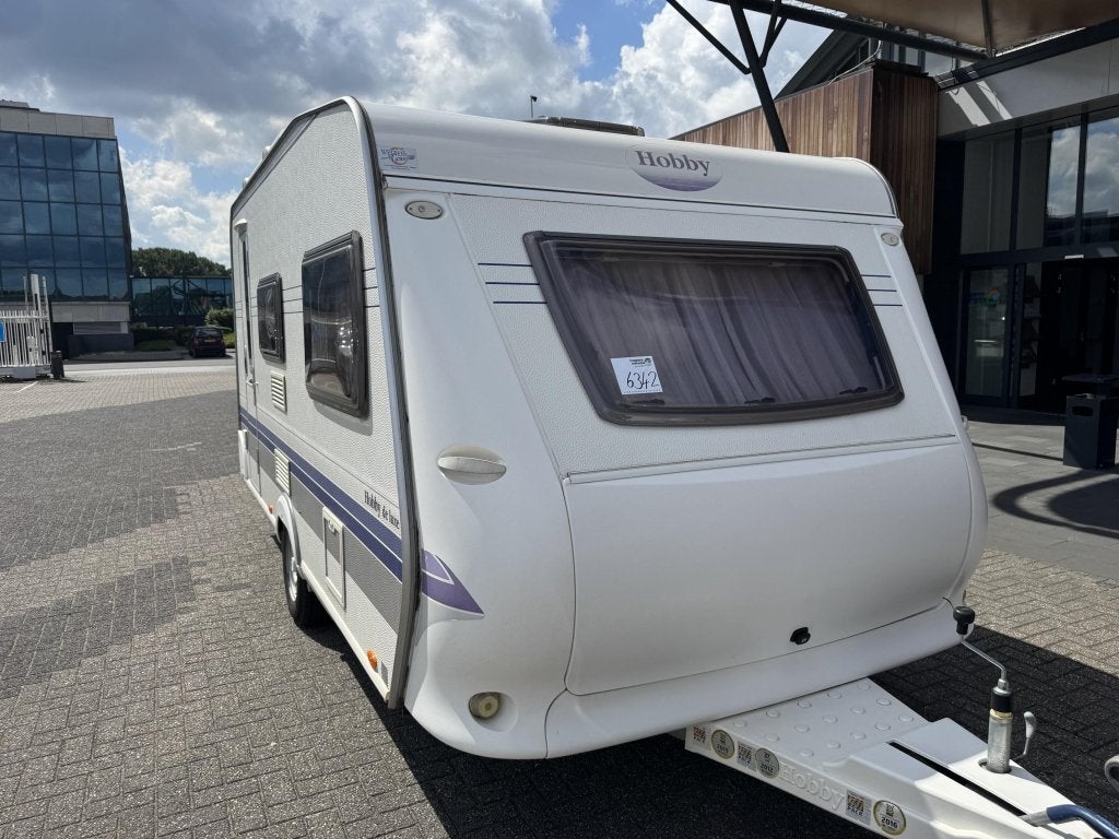 Hobby De luxe Easy 440 SF 2008 MOVER + 240 TENT!!!, Hobby, Bedrijf, Treinzit, 4 tot 5 meter